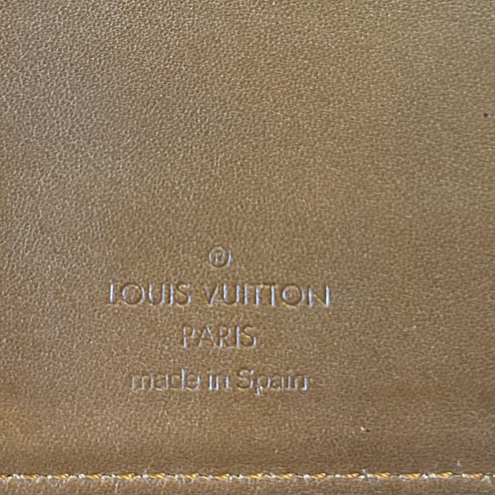 Louis Vuitton Vernis BRONZE agenda pm EUC with COA - Picture 10 of 14